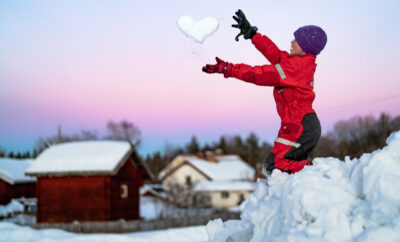 Winter-Aktivitäten in Schweden